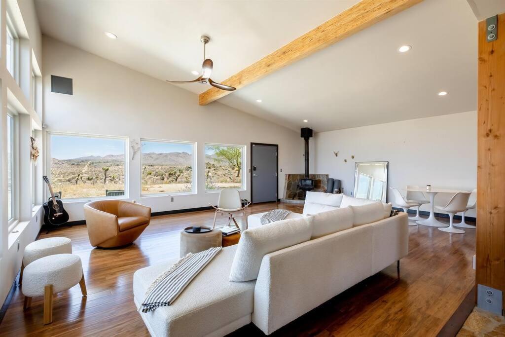 Butterfly House: A Tranquil Haven In Joshua Tree Villa Bagian luar foto